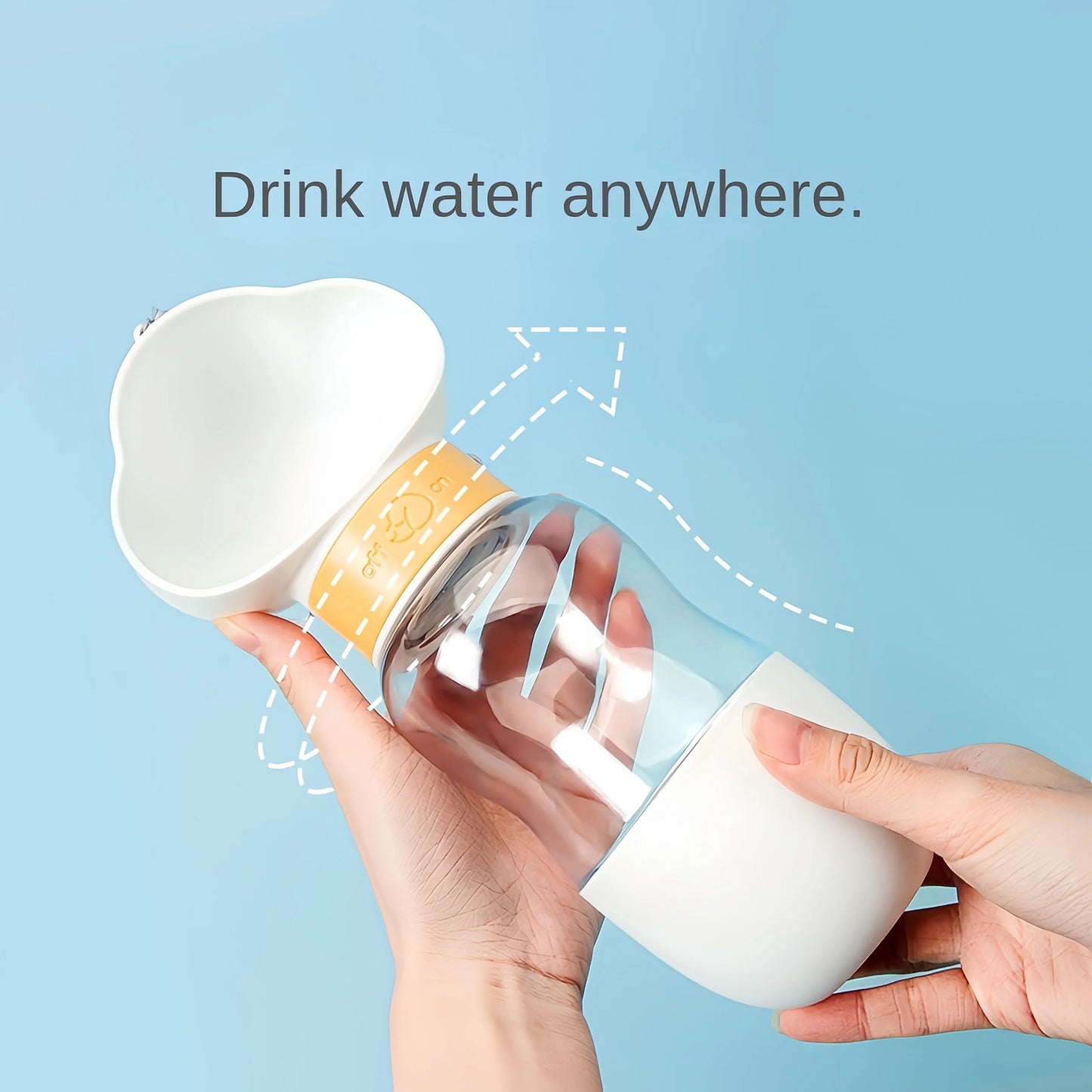Aivra™ – Dual Travel Pet Bottle