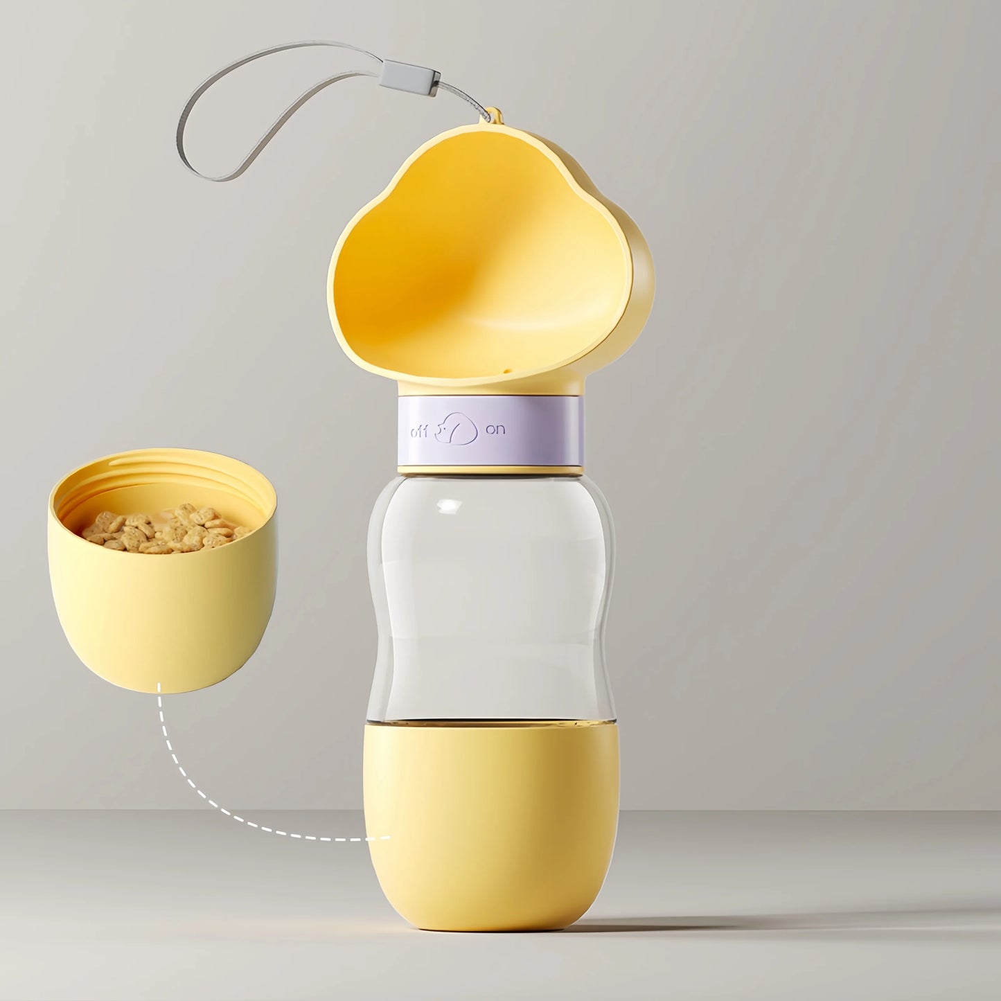 Aivra™ – Dual Travel Pet Bottle