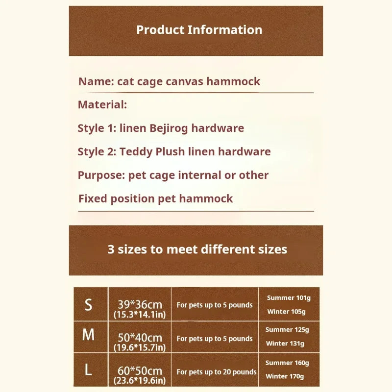 Dralu™ – CozyPet Hammock