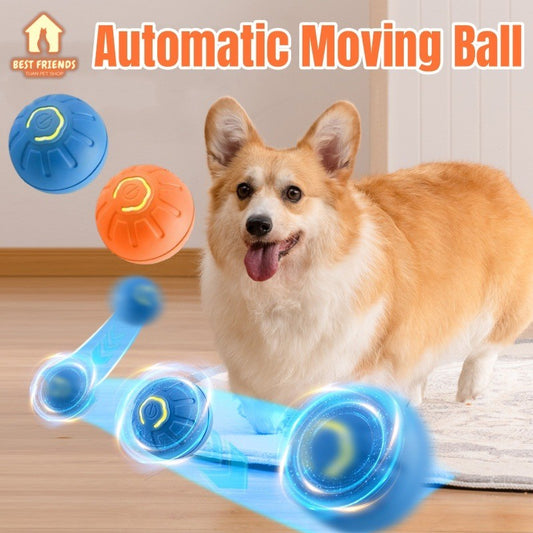 Whirl Bounce Smart Pet Ball – Rechargeable Fun for Cats & Dogs